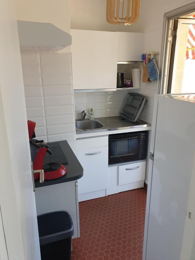 Studio Climatise Et Piscine En Bord De Mer 로퀴에브륀캡마르탱 외부 사진